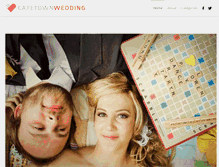 Tablet Screenshot of capetownwedding.co.za